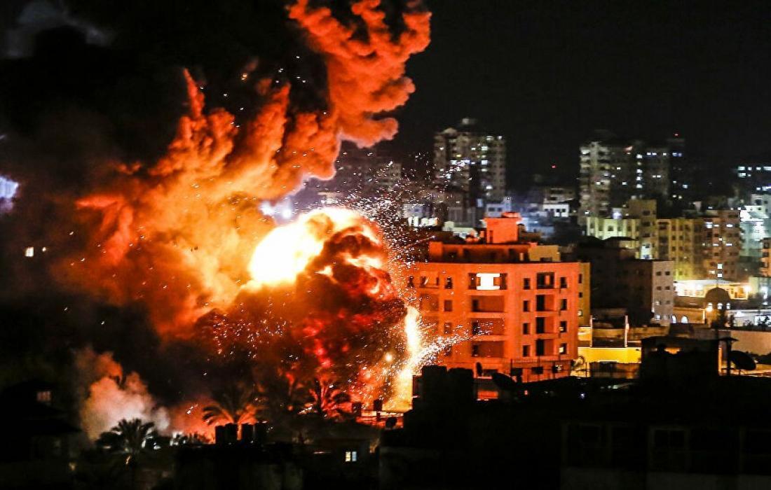 حمله هوایی اسرائیل به مسجدی در شمال غزه