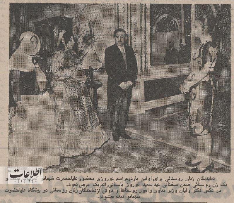 (تصاویر) عکسی از وزرا درحال دستبوسی محمدرضا پهلوی