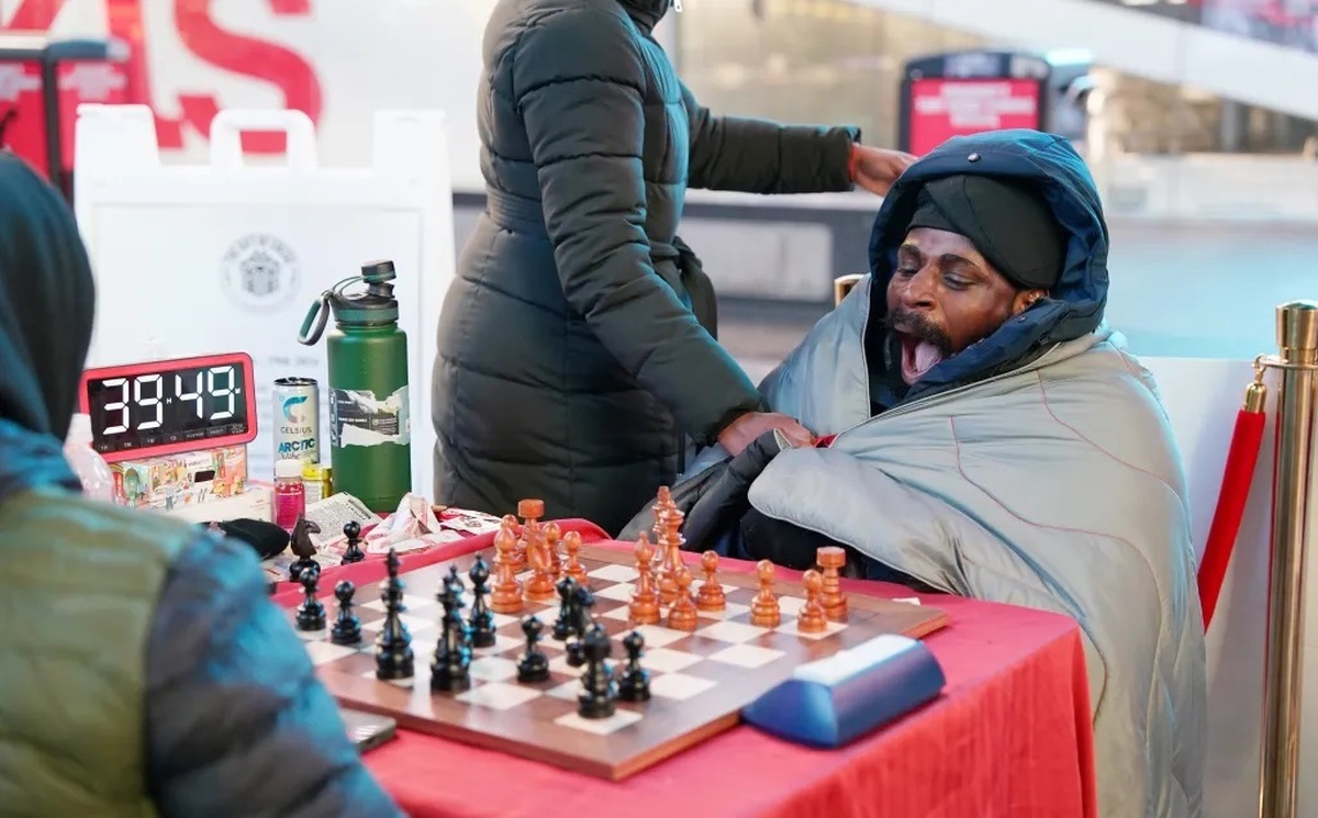 (ویدئو) شکستن رکورد جهانی طولانی‌ترین ماراتن شطرنج