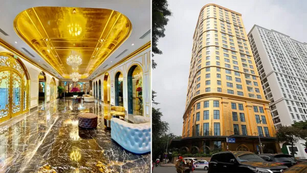 (تصاویر) اولین «هتل طلایی» در جهان که همه چیز آن طلای 24 عیار دارد