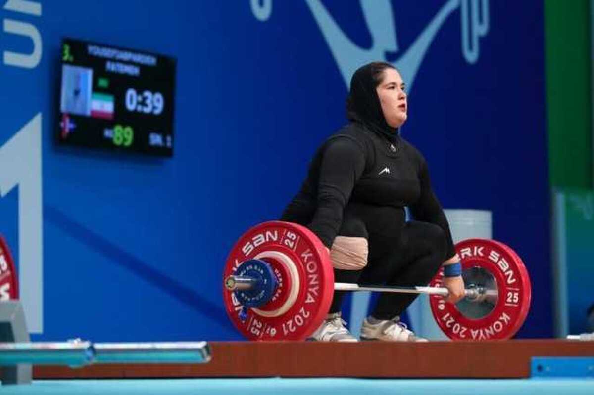 دختر وزنه‌بردار ایرانی با تیم پناهندگان در المپیک پاریس!