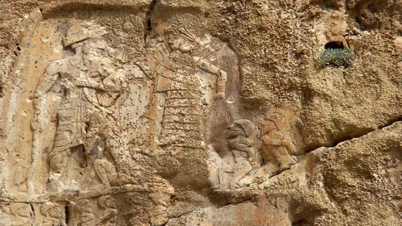 نفرین شاه باستانی ایران: افسانه پیروزی بر صخره‌های سرپل‌ذهاب