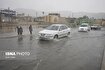 (تصاویر) بارش باران و آبگرفتگی معابر در شیراز