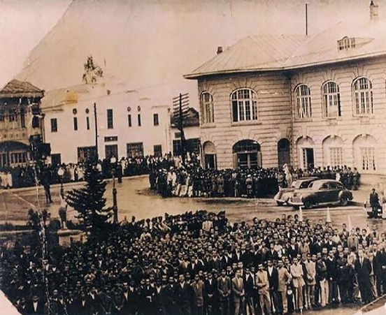 (عکس) هشتاد سال قبل؛ میدان شهرداری رشت