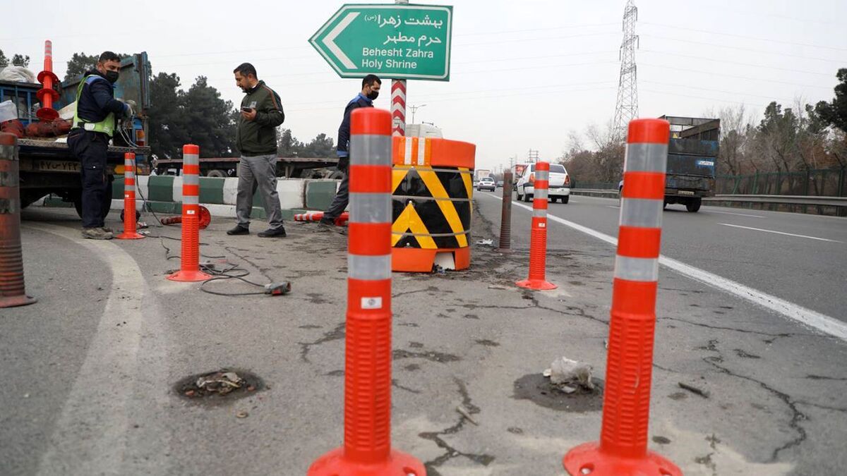 اجرای طرح ایمن‌سازی مناطق حادثه‌خیز تهران