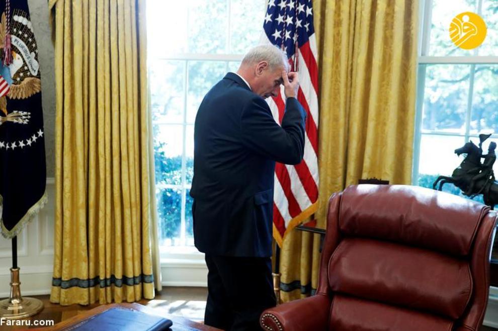 
8 مارس 2018: جان کلی، رئیس ستاد کاخ سفید