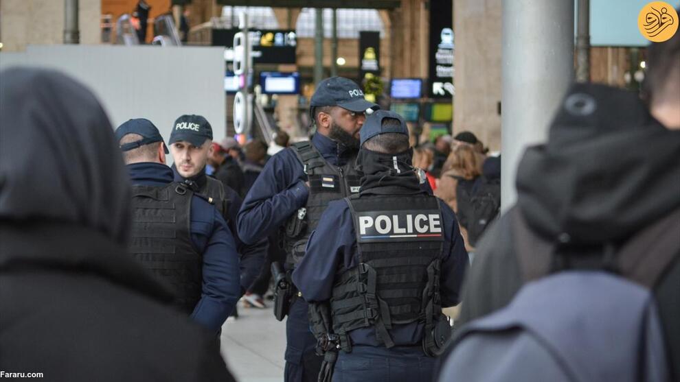 حمله با سلاح سرد در ایستگاه قطار شهر پاریس(تصاویر)