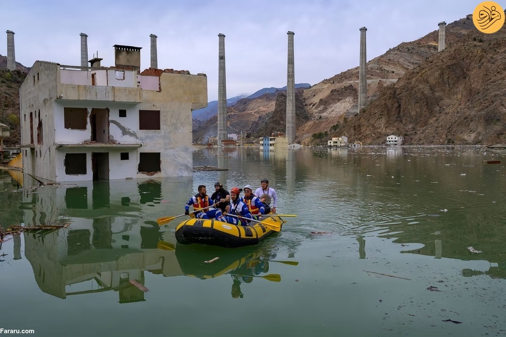 یک شهر در ترکیه زیر آب رفت