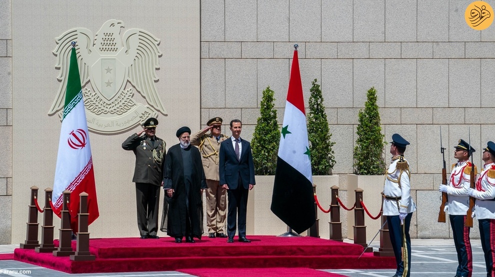 فرش قرمز بشار اسد برای رئیسی