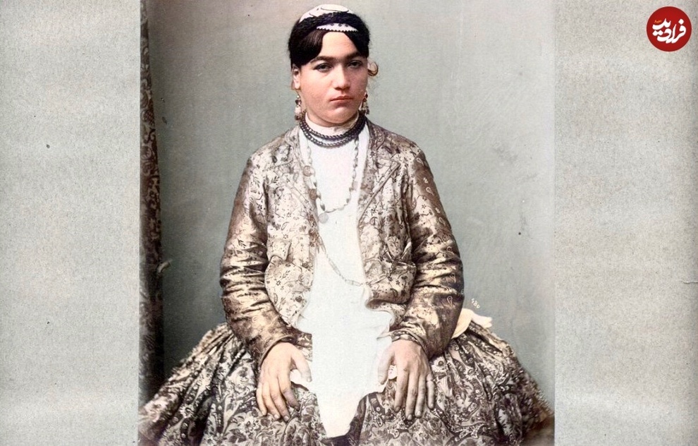 چهرۀ متفاوت زنان عصر قاجار در عکس‌های رنگی 