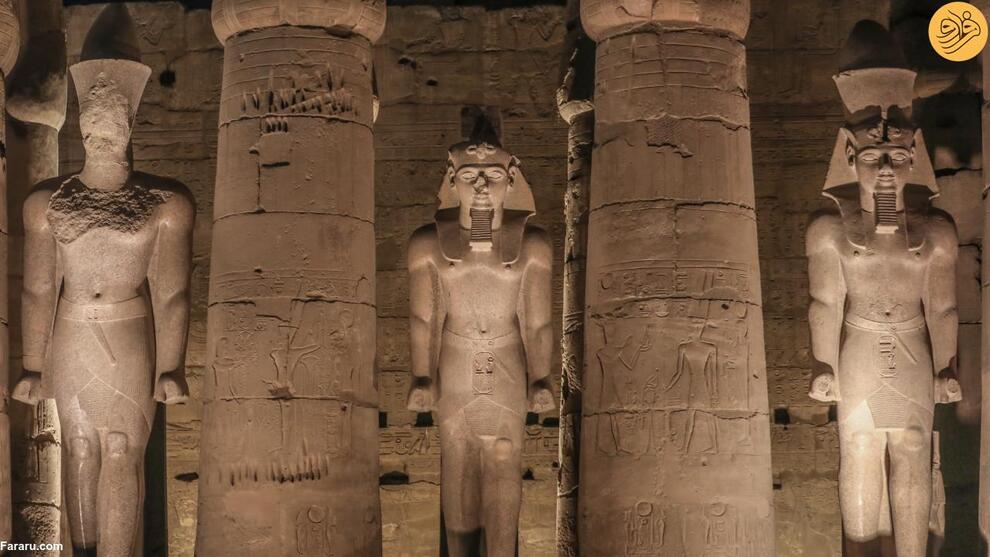 تصاویری شگفت انگیز از بزرگترین مرکز مذهبی مصر باستان