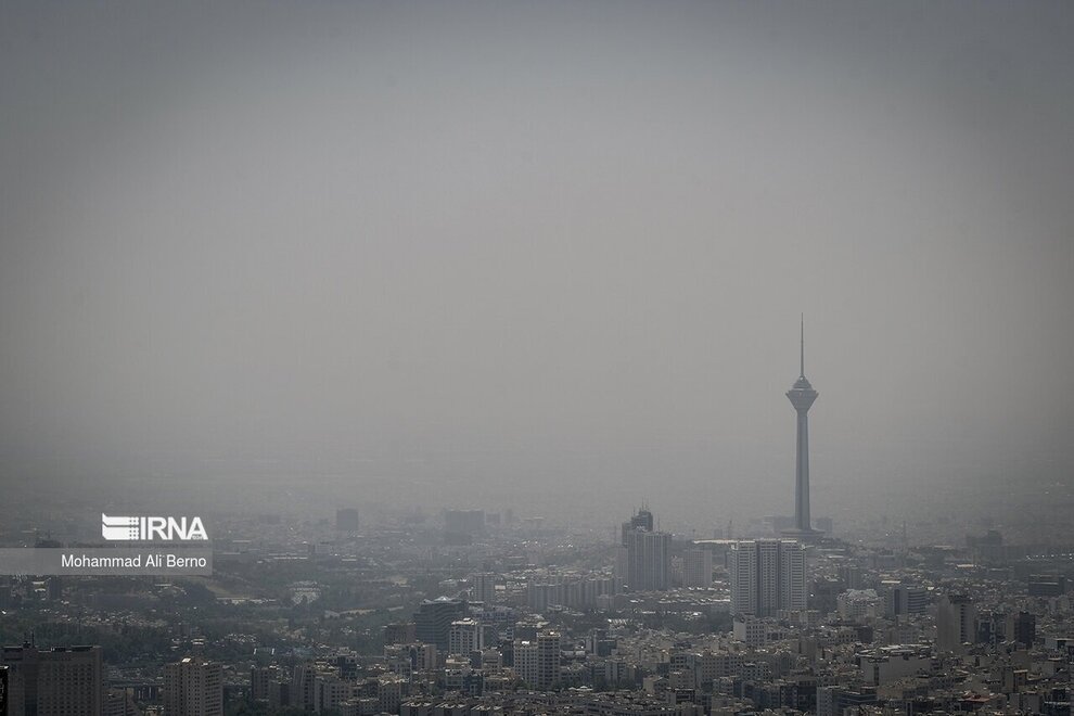 تصاویر تهران در گرمترین ساعات سال