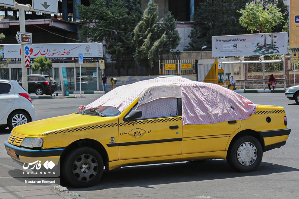 تصاویری از «ایران» در گرم ترین ساعات سال