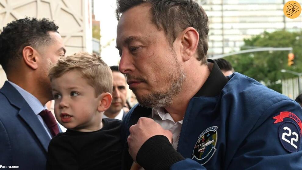 ایلان ماسک با بچه‌اش به دیدار اردوغان رفت + فیلم