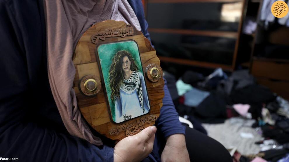  وضعیت اتاق خواب دختر فلسطینی پس از بازداشت