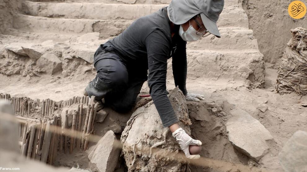 تصاویری دیدنی از کشف مومیایی‌ها و پله‌های باستانی 3500 ساله