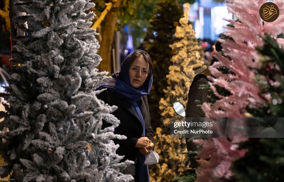 تصاویری از حال و هوای کریسمس در تهران