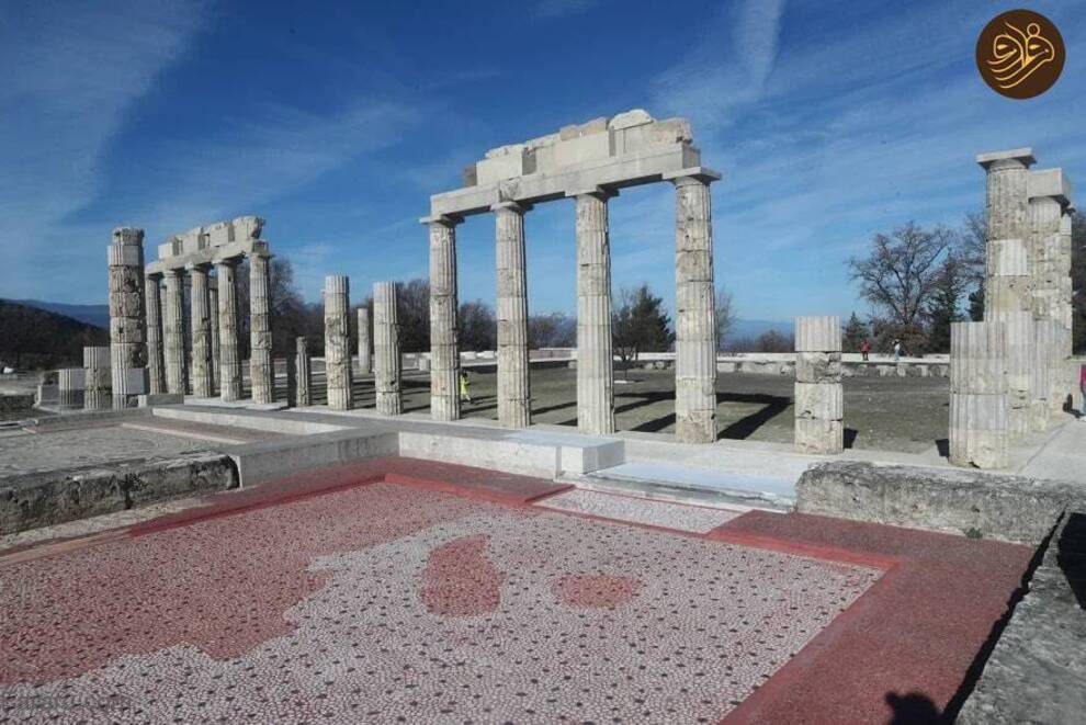 تصاویری از محل تاج‌گذاری اسکندر مقدونی