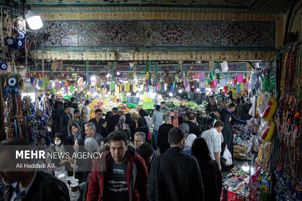 تصاویر | بازار تجریش در نوروز ۱۴۰۳
