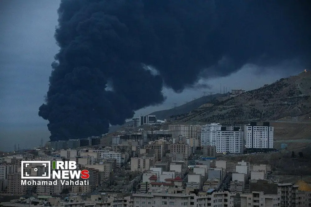 انبار نفت شهران