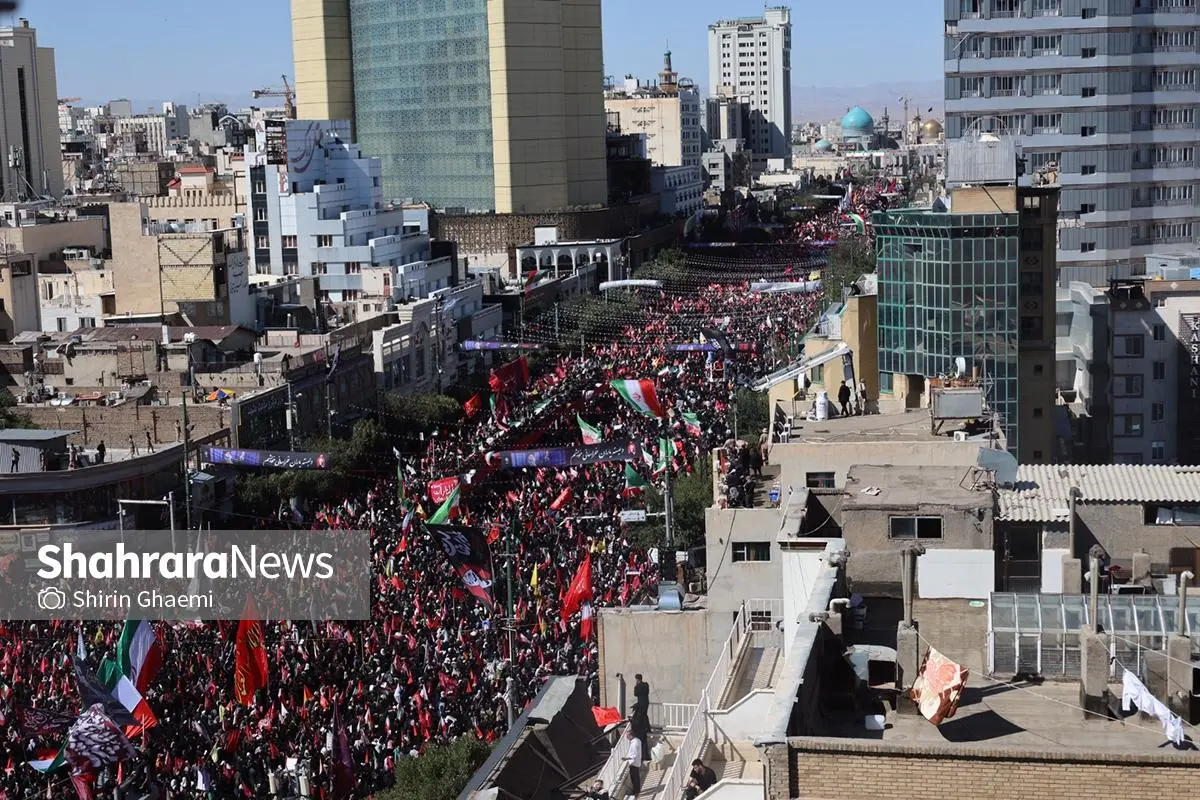 تشییع رهبر در مشهد
