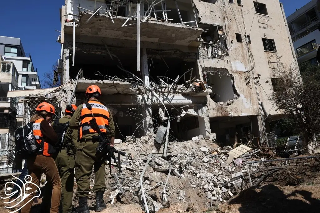 حمله موشکی ایران به تلاویو