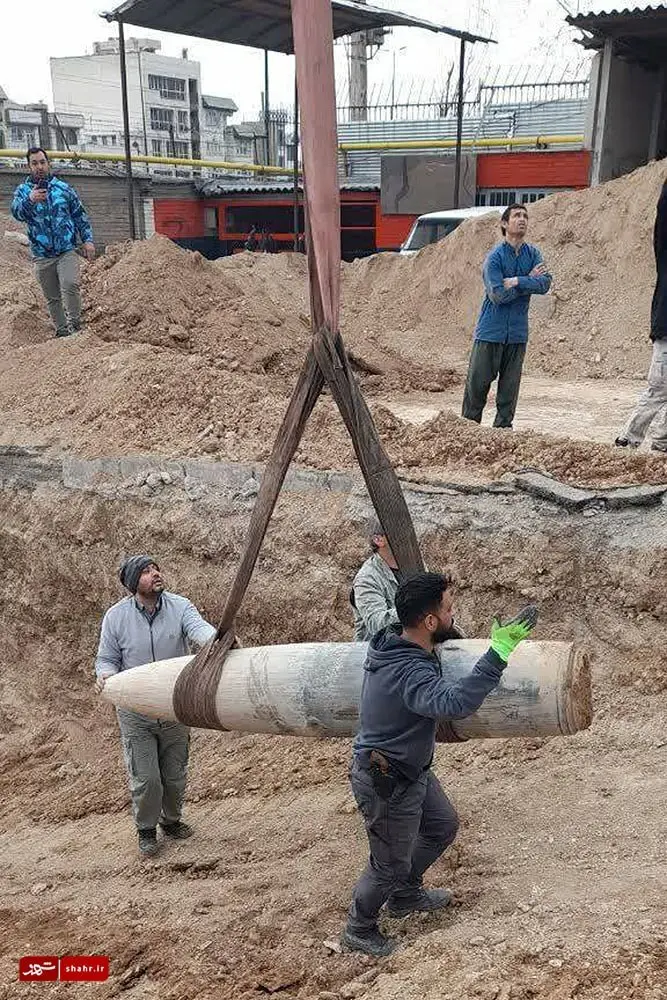 بمب عمل نکرده در تهران