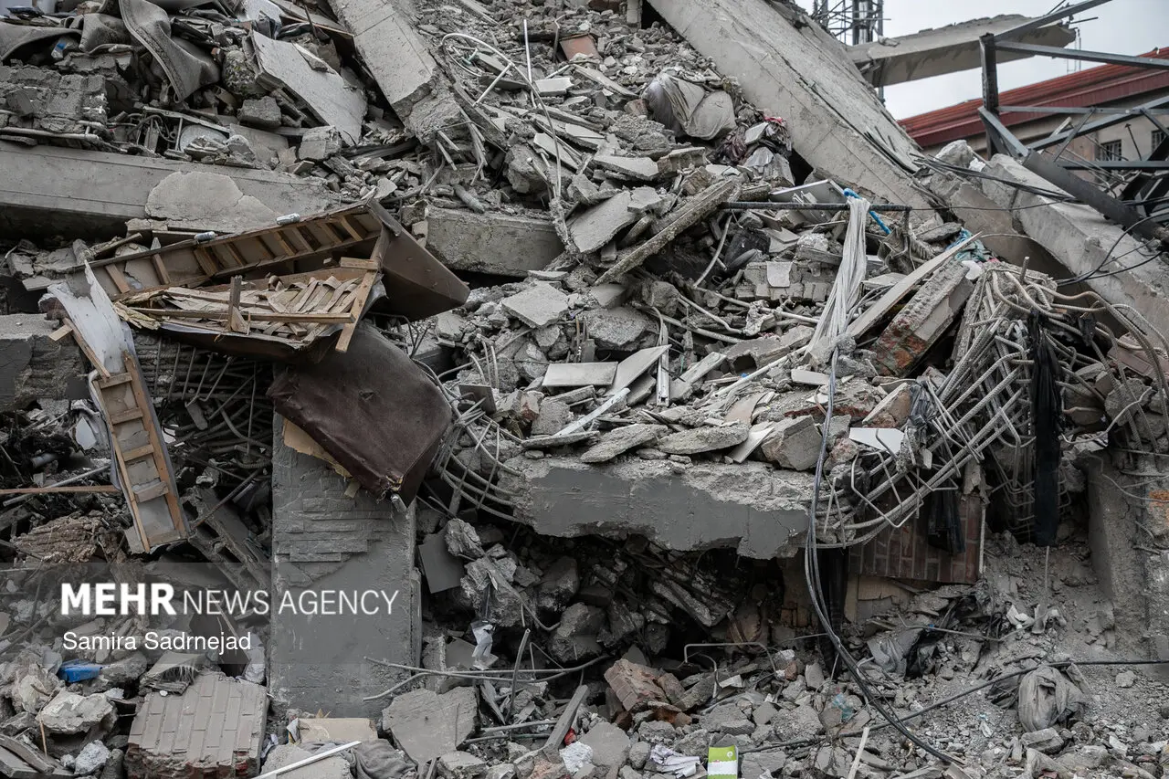 حمله به مناطق مسکونی تهران