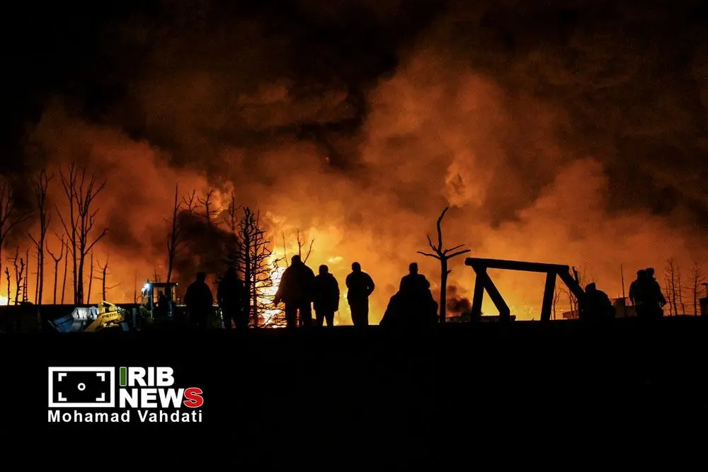 انبار نفت شهران