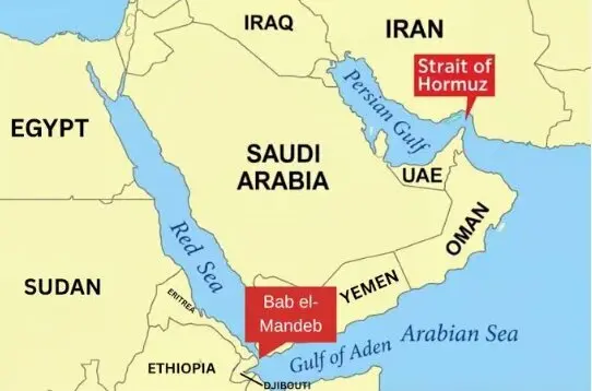 هرمز و باب المندب
