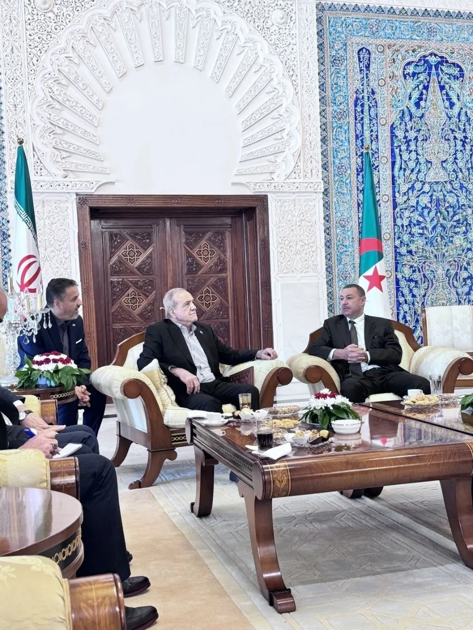 پزشکیان در الجزایر