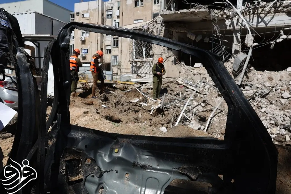 حمله موشکی ایران به تلاویو