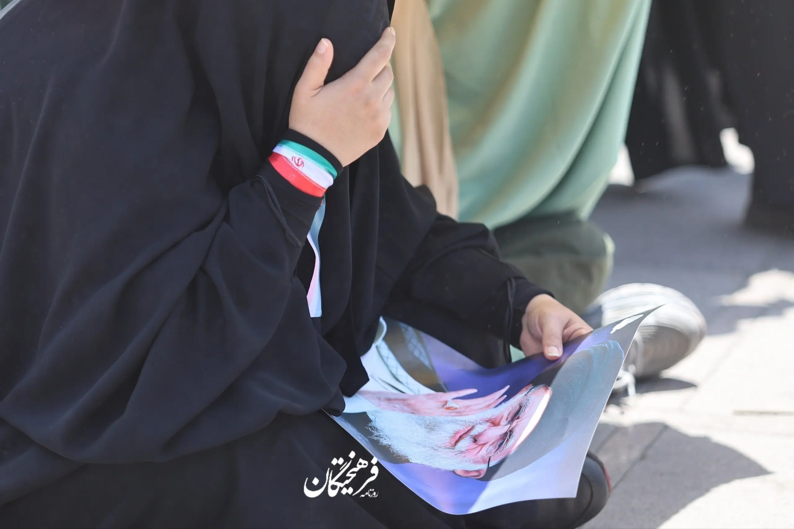 مراسم وداع با رهبر شهید