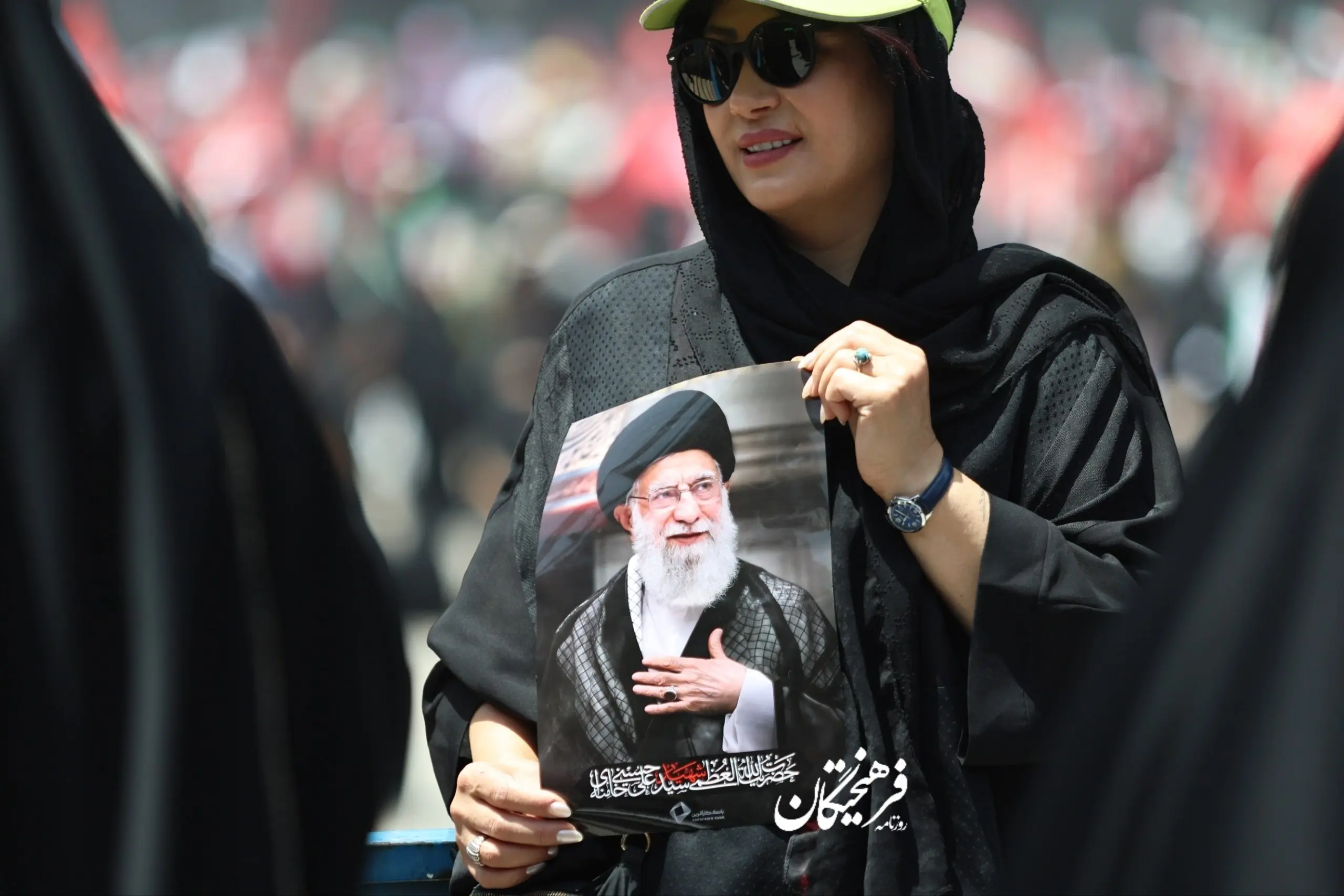 مراسم وداع با رهبر شهید