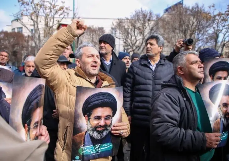 تشییع شهدا در تبریز