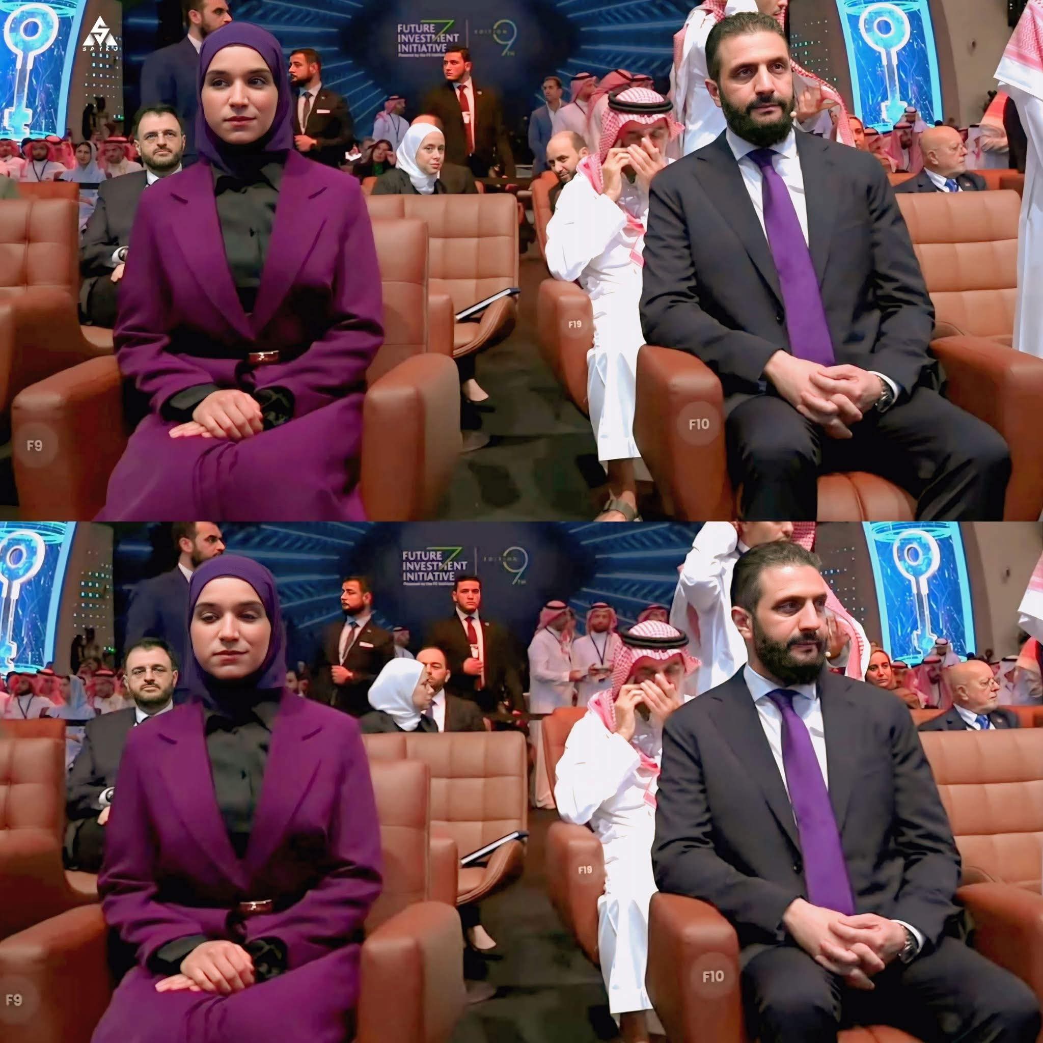 جولانی و همسرش