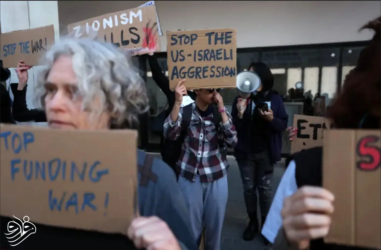 تظاهرات علیه جنگ در تلاویو