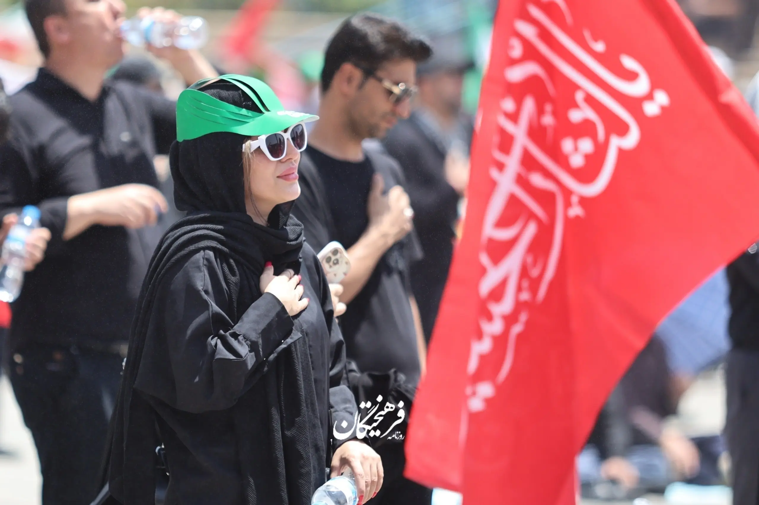 مراسم وداع با رهبر شهید