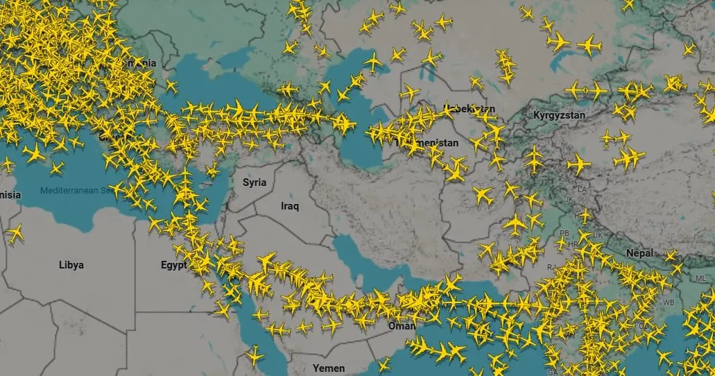 آسمان منطقه