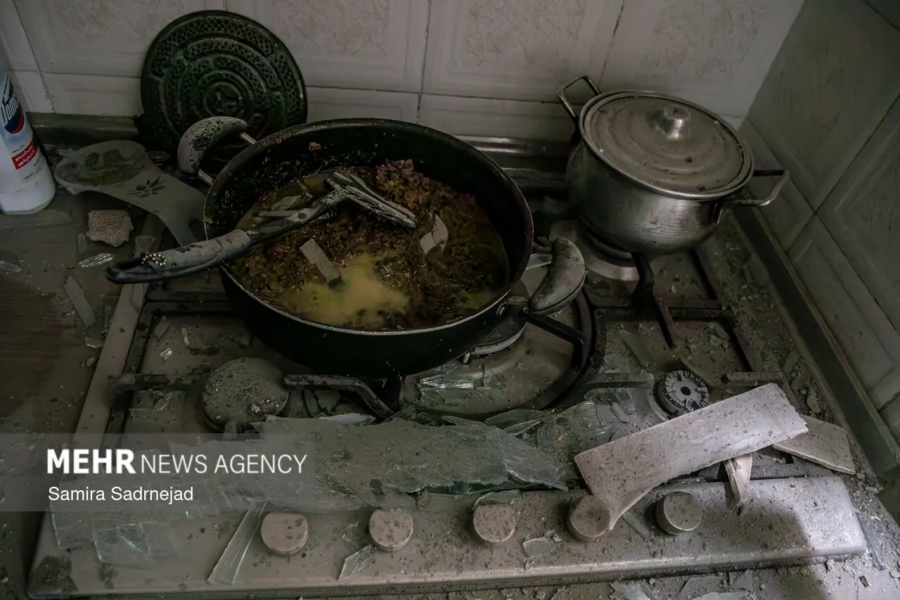 حمله به مناطق مسکونی تهران