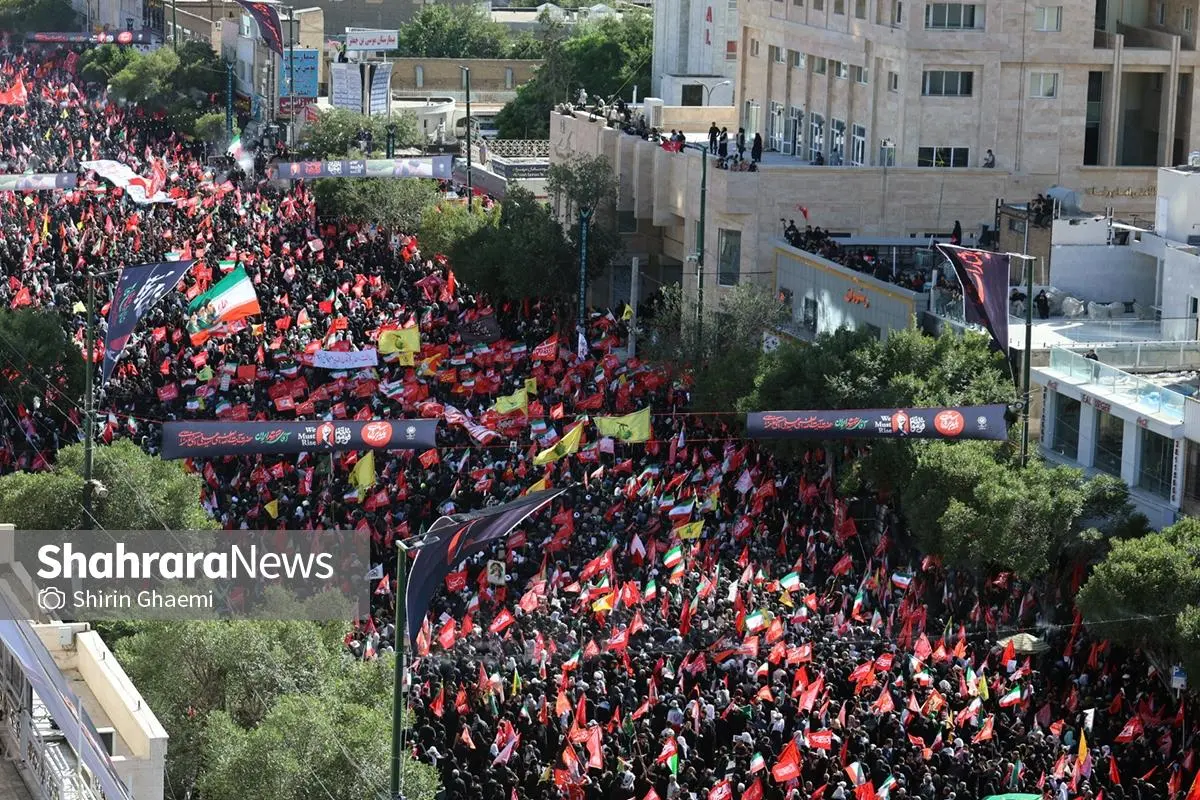 تشییع رهبر در مشهد