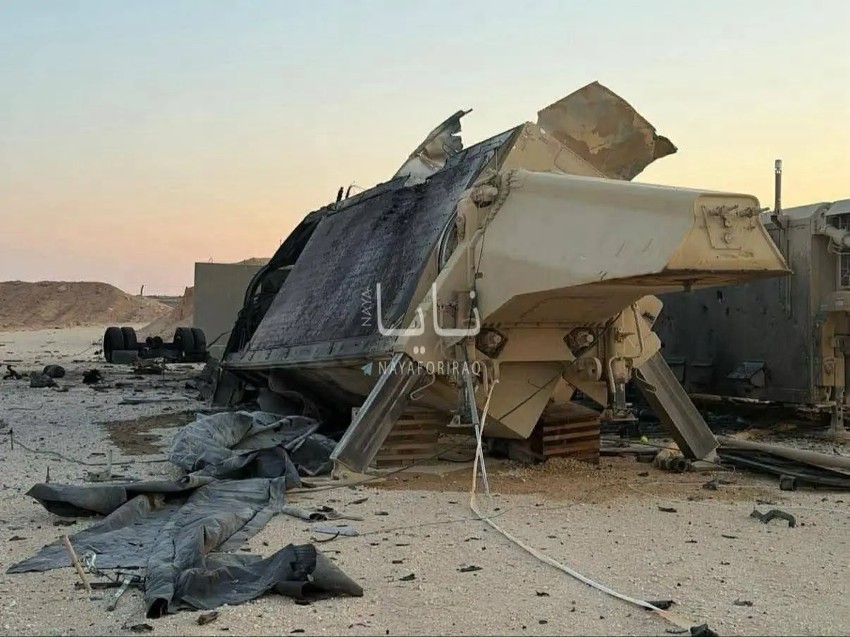 رادار منهدم شده تاد