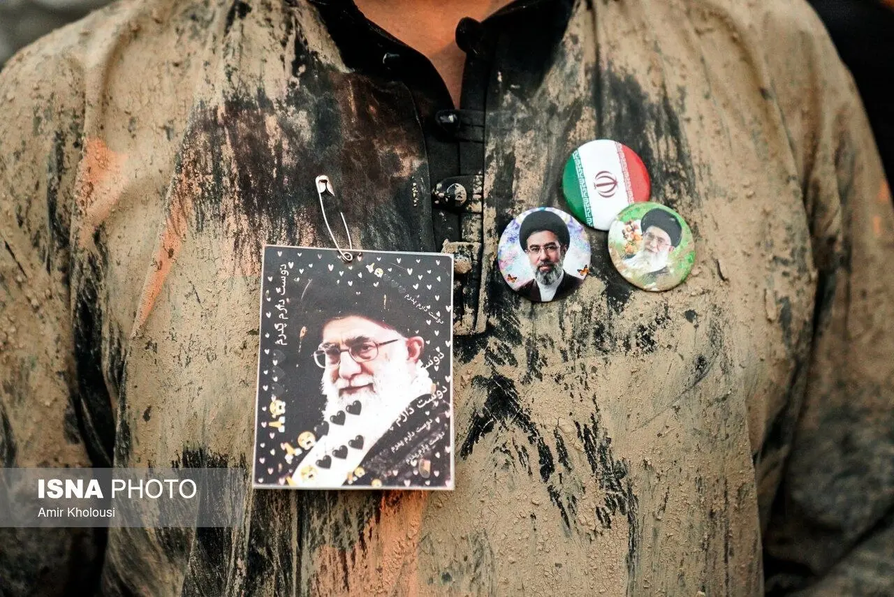 مراسم وداع با رهبر شهید