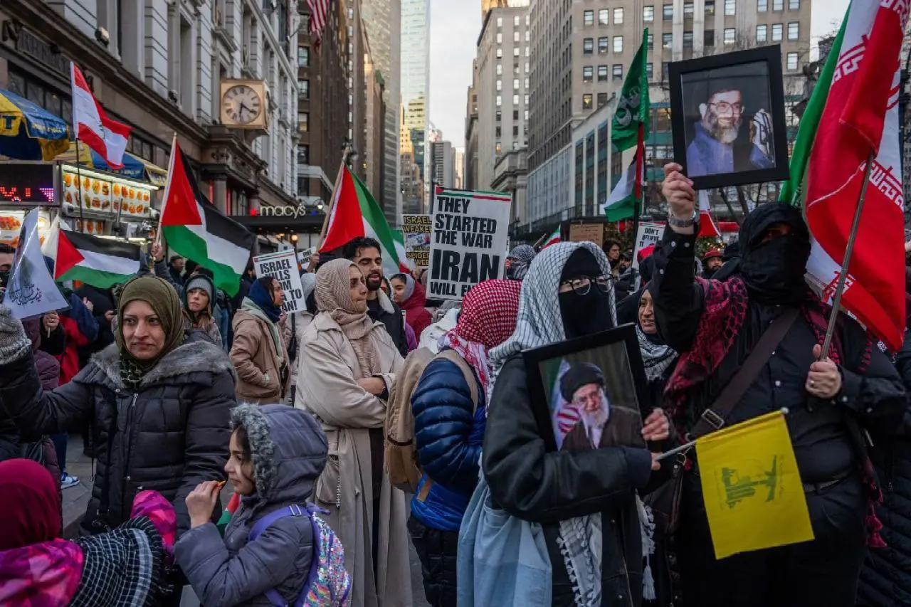 برگزاری تجمع روز قدس در میدان تایمز نیویورک