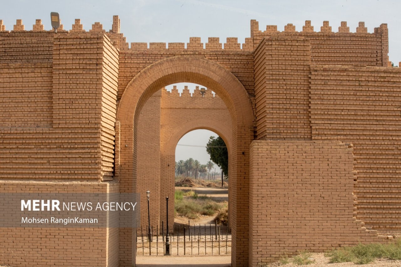 باغ گل معلق بابل۶