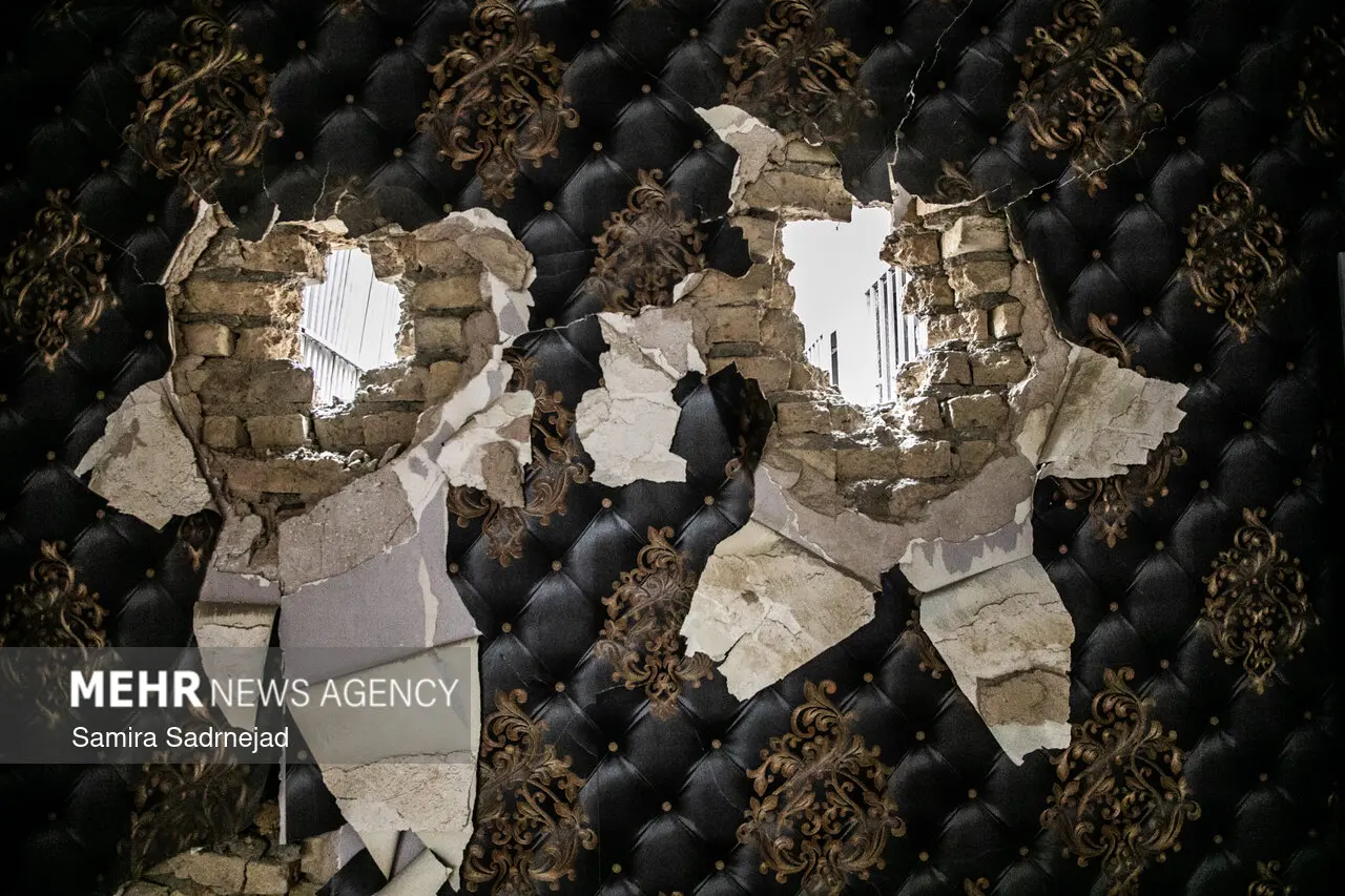 حمله به مناطق مسکونی تهران