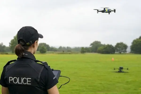 پهپادهایی که زودتر از پلیس به محل حادثه می‌رسند