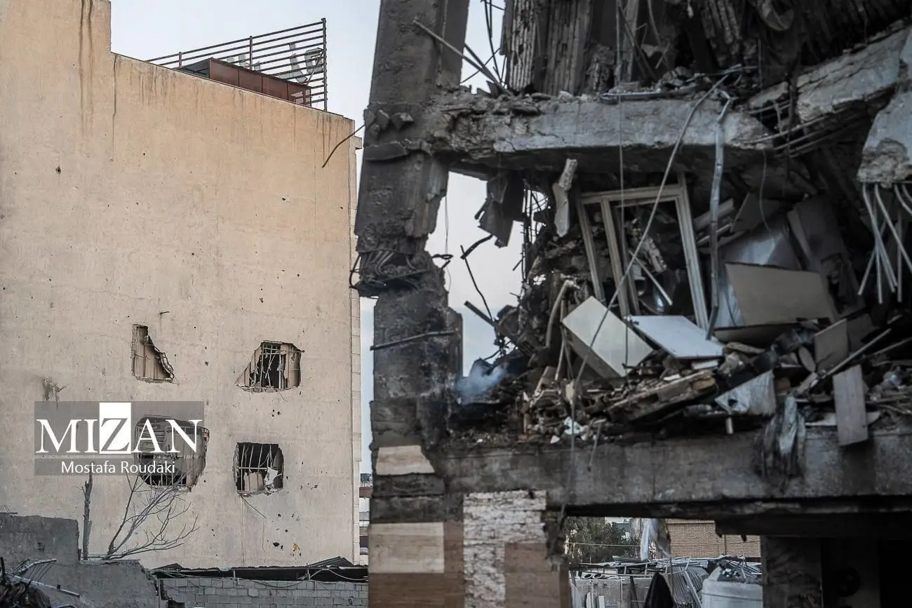 حمله هوایی به منطقه جوادیه تهران