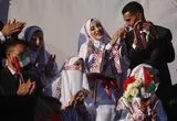 جشن عروسی دسته‌جمعی ۴۰ فلسطینی در غزه
