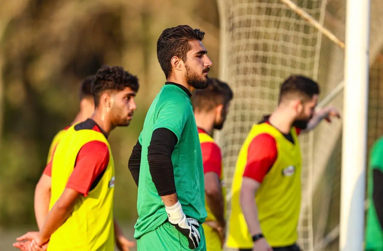 دومین حضور جوانان پرسپولیس در تمرین هاشمیان